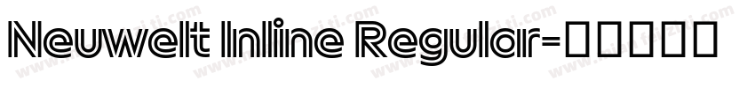 Neuwelt Inline Regular字体转换